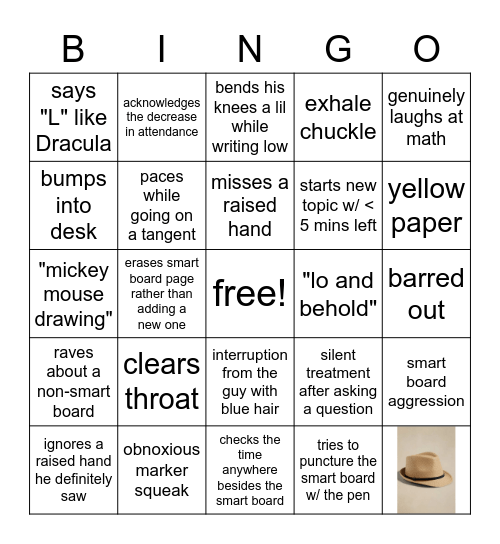 Baarmand Bingo Card