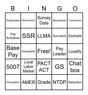 VILTD3L1 Bingo Card