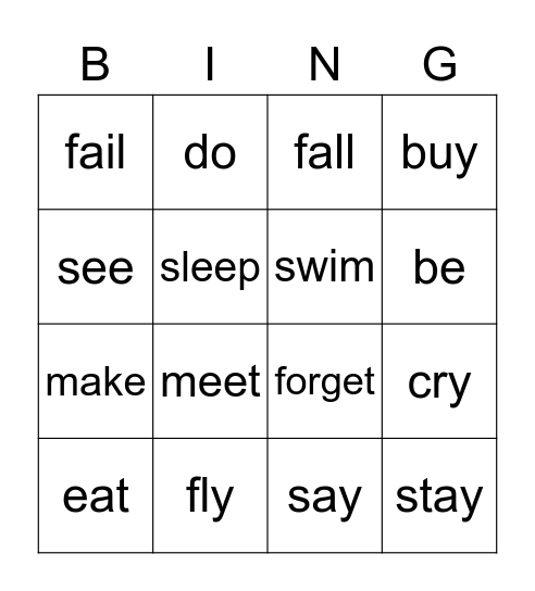 Number Bingo 1-75 Bingo Card