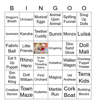 HABA Bingo Card