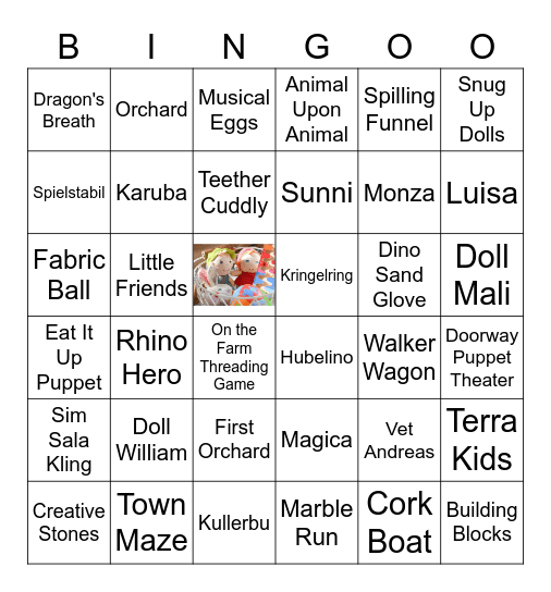 HABA Bingo Card