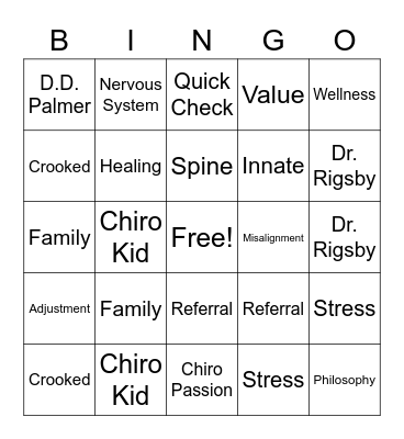 Summer Adjustments Bingo Card