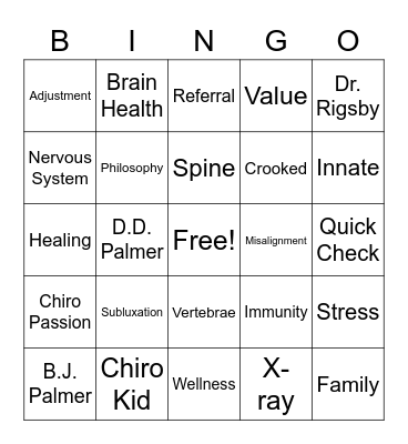 Summer Adjustments Bingo Card