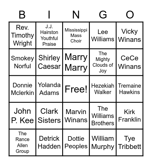 Happy Birthday 60th Glen! Bingo Card