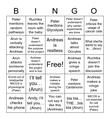 Vlodrop Bingo Card