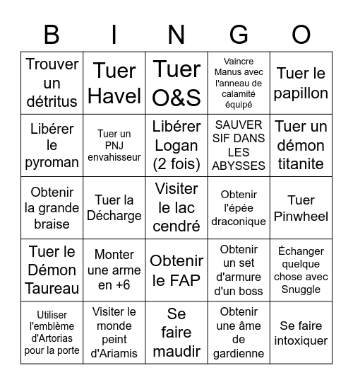 Course Bichounouz Bingo Card