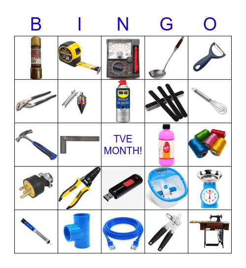 TVE MONTH! Bingo Card