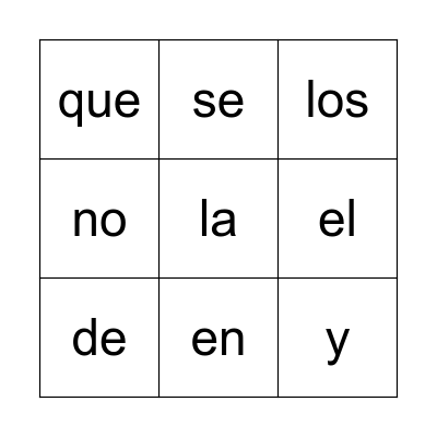 moradas Bingo Card