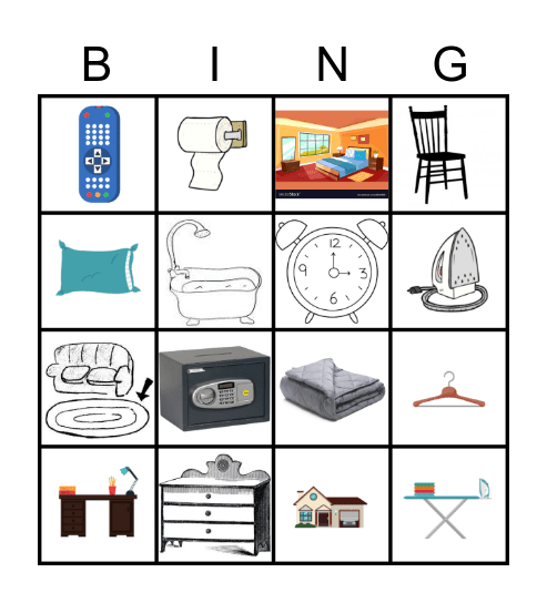 House Bingo Card