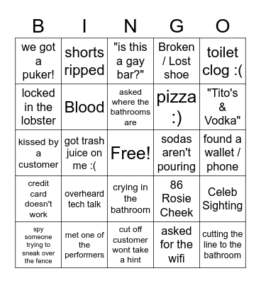 CUC SXSW 2023 BINGO! Bingo Card