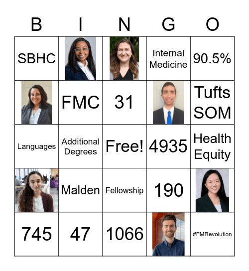 Match Day 2023 Bingo Card