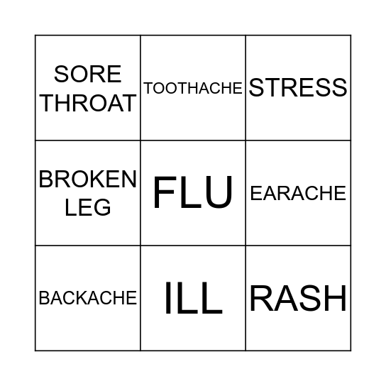 FUN Bingo Card