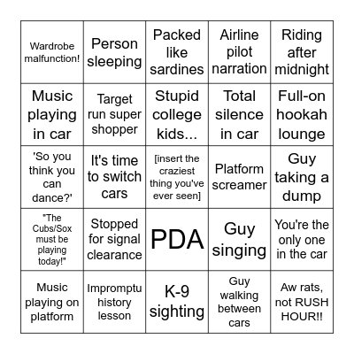 The Ultimate CTA Bingo Card