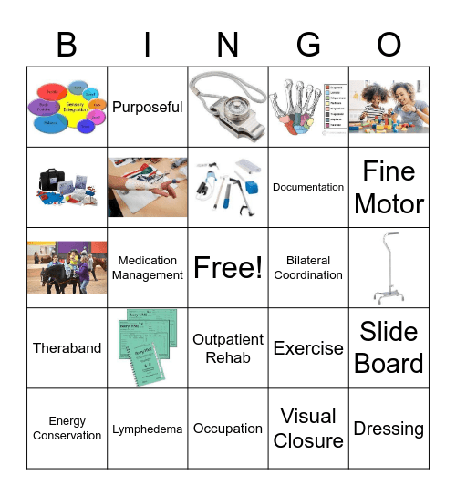 OT Bingo Card