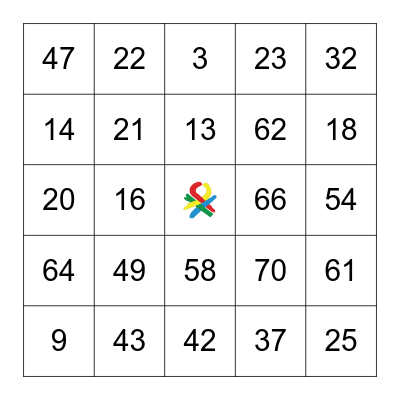 Sales Awarding Night Bingo Card