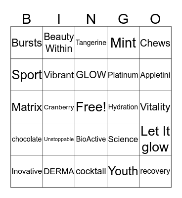 NeoCell Hoilday party 2 Bingo Card