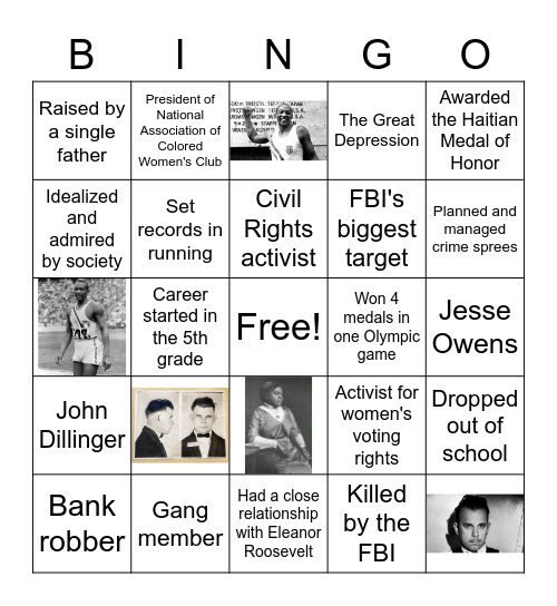 TKM Project Bingo Card