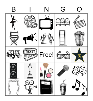 Drama Bingo! Bingo Card