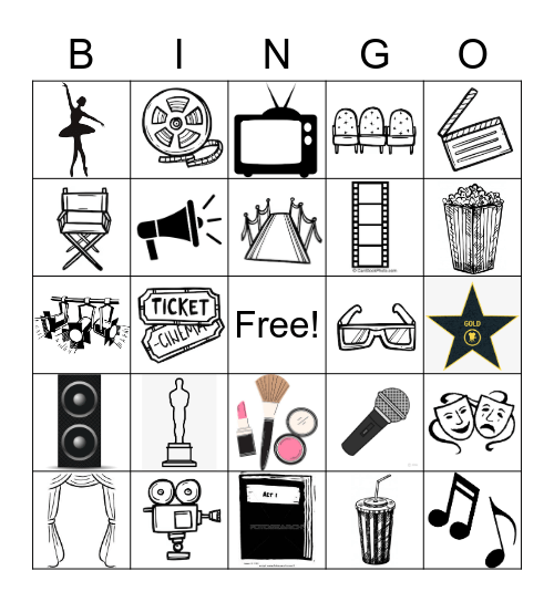 Drama Bingo! Bingo Card