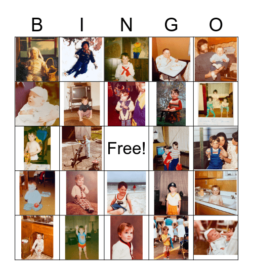 BING-O! Bingo Card