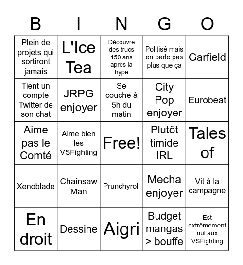 @otakitkat Bingo Card