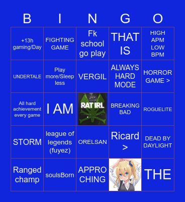 GO L9 Bingo Card