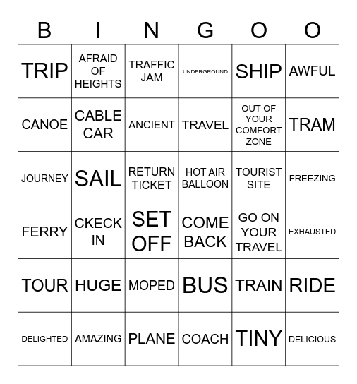 LET'S GO BINGO Card