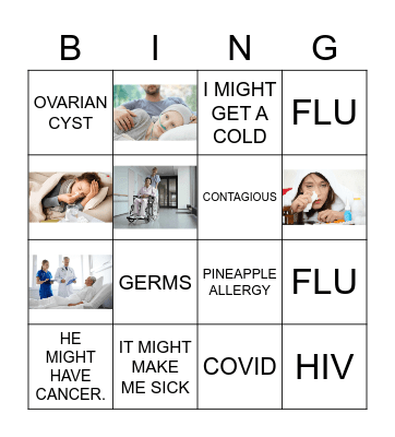 ILLNESS BINGO Card