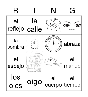 ¿Eres para mí? Bingo Card