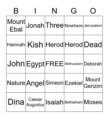 Bingo. Bingo Card