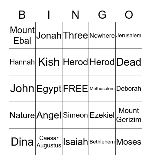 Bingo. Bingo Card