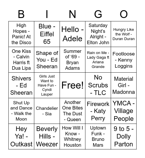 Women's Retreat BINGO 2023 Bingo Card