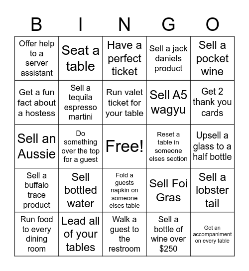 Halls Server Bingo! Bingo Card