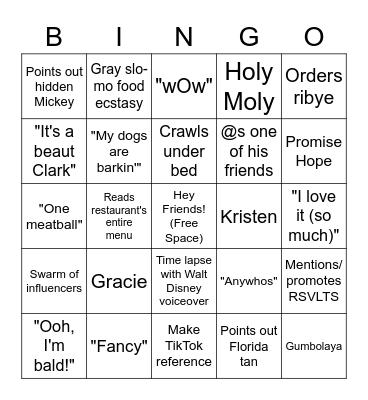 PMM BINGO Card