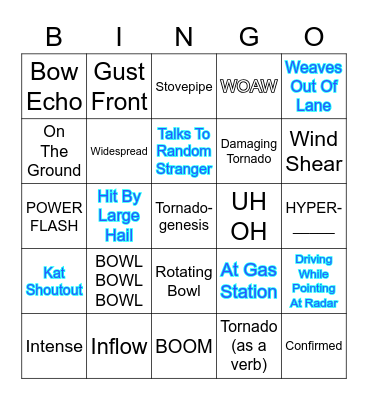 Jeff Piotrowski Bingo Card