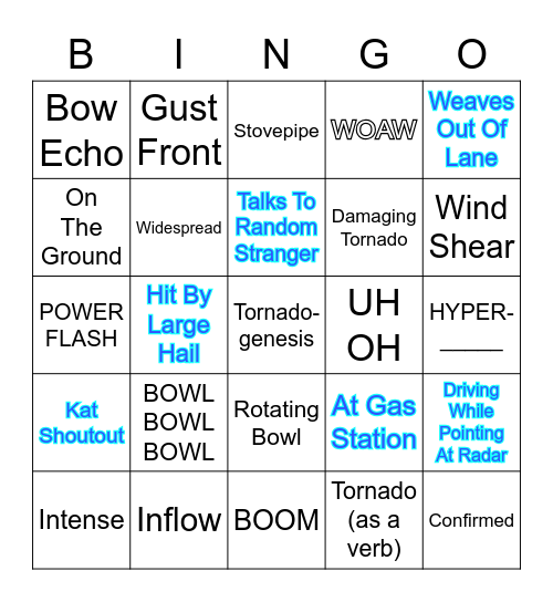 Jeff Piotrowski Bingo Card