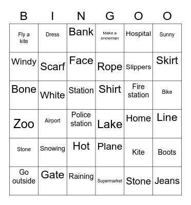 Review Bingo Card