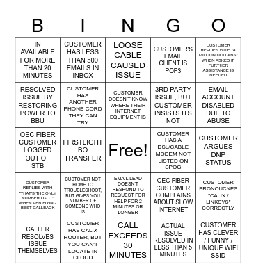 POD 4 hard mode Bingo Card