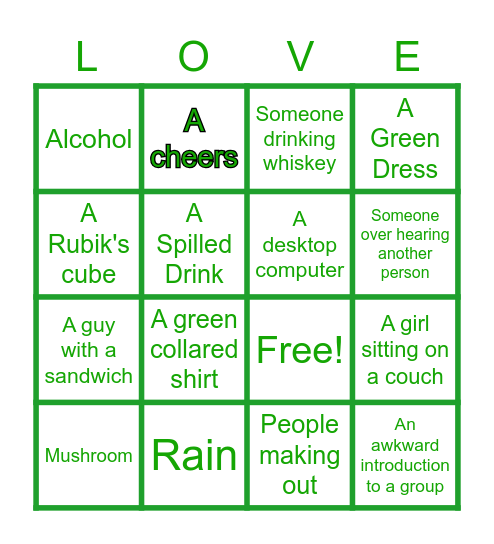 Meet-a-versary BINGO Card