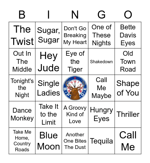 Random Mix Bingo Card