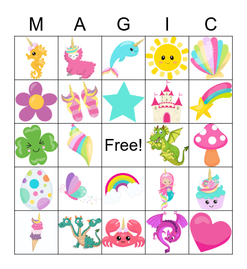 Readers to Leaders Magic Bingo Card