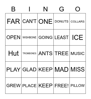 Dr. Seuss-I Can Read with My Eyes Shut Bingo Card