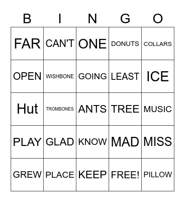 Dr. Seuss-I Can Read with My Eyes Shut Bingo Card