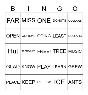 Dr. Seuss-I Can Read with My Eyes Shut Bingo Card