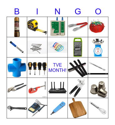 TVE MONTH! Bingo Card