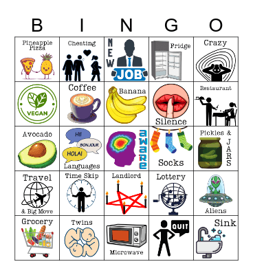 NOTHINGFOREVER Bingo Card
