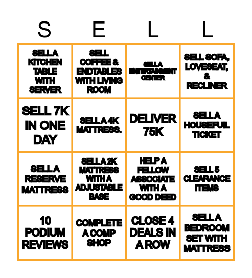 LACKS BINGO! Bingo Card