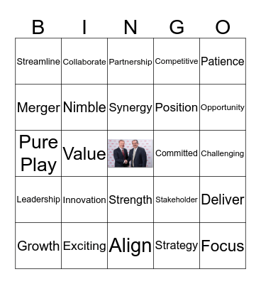 Change Curve Bingo Card