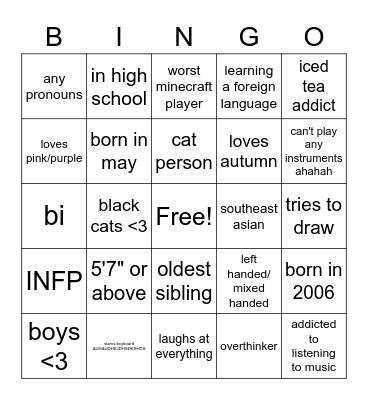 wtf Bingo Card