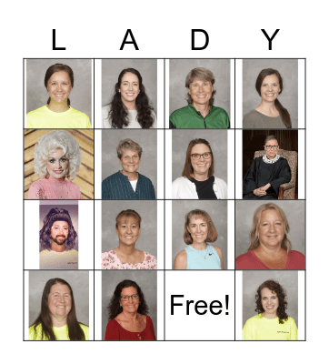 Women's History Month - Kangy Style Bingo Card
